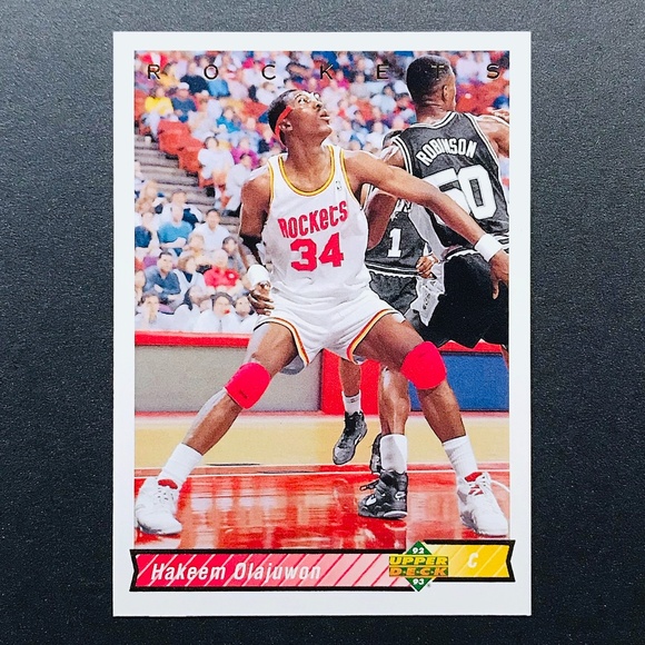Hakeem Olajuwon - 1992-93 Upper Deck #136 - Picture 1 of 2